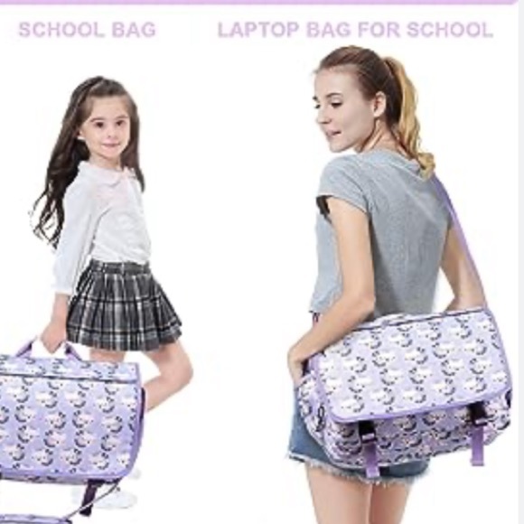 Lands’ End Messenger Computer Crossbody Bag - Picture 9 of 10